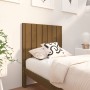 Solid pine wood bed headboard honey brown 80.5x4x100 cm by vidaXL, Headboards and footboards - Ref: Foro24-818848, Price: 44,...