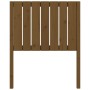 Bettkopfteil aus massivem Kiefernholz, honigbraun, 80,5 x 4 x 100 cm von vidaXL, Kopf- und Fußteile - Ref: Foro24-818848, Pre...