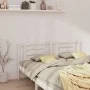 Cabecero de cama madera maciza de pino blanco 186x4x100 cm de vidaXL, Cabeceros y pies de cama - Ref: Foro24-818836, Precio: ...