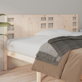 Bettkopfteil aus massivem Kiefernholz, 206 x 4 x 100 cm von vidaXL, Kopf- und Fußteile - Ref: Foro24-818790, Preis: 53,22 €, ...