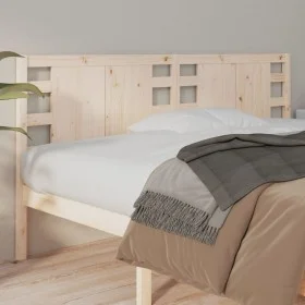 Bettkopfteil aus massivem Kiefernholz, 206 x 4 x 100 cm von vidaXL, Kopf- und Fußteile - Ref: Foro24-818790, Preis: 52,66 €, ...