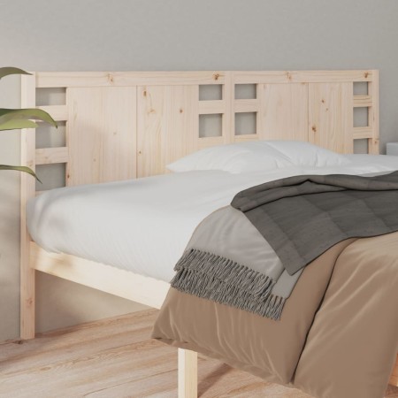 Bettkopfteil aus massivem Kiefernholz, 206 x 4 x 100 cm von vidaXL, Kopf- und Fußteile - Ref: Foro24-818790, Preis: 53,22 €, ...