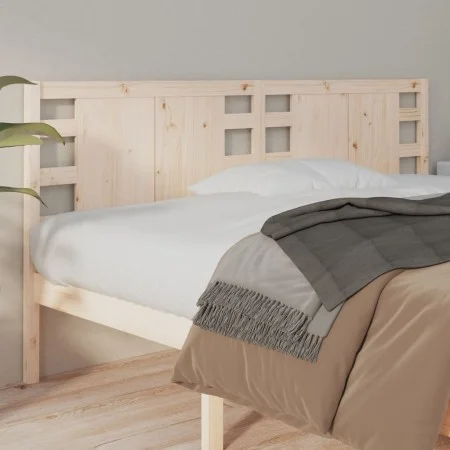 Bettkopfteil aus massivem Kiefernholz, 206 x 4 x 100 cm von vidaXL, Kopf- und Fußteile - Ref: Foro24-818790, Preis: 52,66 €, ...