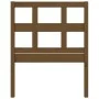 Cabecero de cama madera maciza pino marrón miel 95,5x4x100 cm de vidaXL, Cabeceros y pies de cama - Ref: Foro24-818903, Preci...