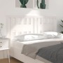 Kopfteil aus massivem weißem Kiefernholz, 166 x 4 x 100 cm von vidaXL, Kopf- und Fußteile - Ref: Foro24-818681, Preis: 54,61 ...