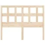 Solid pine wood bed headboard 185.5x4x100 cm by vidaXL, Headboards and footboards - Ref: Foro24-818935, Price: 53,08 €, Disco...