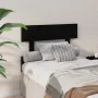 Cabecero de cama madera maciza de pino negro 78,5x3x81 cm de vidaXL, Cabeceros y pies de cama - Ref: Foro24-819049, Precio: 1...