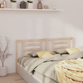 Bettkopfteil aus massivem Kiefernholz, 166 x 4 x 100 cm von vidaXL, Kopf- und Fußteile - Ref: Foro24-818830, Preis: 43,55 €, ...