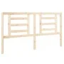 Bettkopfteil aus massivem Kiefernholz, 166 x 4 x 100 cm von vidaXL, Kopf- und Fußteile - Ref: Foro24-818830, Preis: 43,02 €, ...