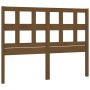 Bettkopfteil aus massivem Kiefernholz in Honigbraun, 205 x 4 x 100 cm von vidaXL, Kopf- und Fußteile - Ref: Foro24-818943, Pr...