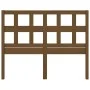 Bettkopfteil aus massivem Kiefernholz in Honigbraun, 205 x 4 x 100 cm von vidaXL, Kopf- und Fußteile - Ref: Foro24-818943, Pr...
