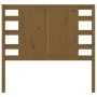 Kopfteil aus massivem, honigbraunem Kiefernholz, 96 x 4 x 100 cm von vidaXL, Kopf- und Fußteile - Ref: Foro24-818753, Preis: ...