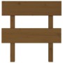 Honey brown solid pine wood bed headboard 93.5x3x81 cm by vidaXL, Headboards and footboards - Ref: Foro24-819053, Price: 20,5...