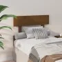 Cabecero de cama madera maciza de pino marrón miel 93,5x3x81 cm de vidaXL, Cabeceros y pies de cama - Ref: Foro24-819053, Pre...