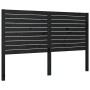 Bettkopfteil aus massivem schwarzem Kiefernholz, 146 x 4 x 100 cm von vidaXL, Kopf- und Fußteile - Ref: Foro24-819024, Preis:...