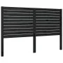 Cabecero de cama madera maciza de pino negro 146x4x100 cm de vidaXL, Cabeceros y pies de cama - Ref: Foro24-819024, Precio: 6...