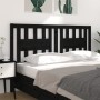 Cabecero madera maciza de pino negro 206x4x100 cm de vidaXL, Cabeceros y pies de cama - Ref: Foro24-818694, Precio: 36,91 €, ...