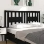 Cabecero madera maciza de pino negro 206x4x100 cm de vidaXL, Cabeceros y pies de cama - Ref: Foro24-818694, Precio: 36,91 €, ...