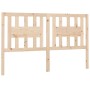 Kopfteil aus massivem Kiefernholz, 206 x 4 x 100 cm von vidaXL, Kopf- und Fußteile - Ref: Foro24-818690, Preis: 48,68 €, Raba...