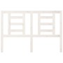 Solid white pine wood bed headboard 146x4x100 cm by vidaXL, Headboards and footboards - Ref: Foro24-818821, Price: 33,44 €, D...