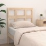 Solid pine wood bed headboard 95.5x4x100 cm by vidaXL, Headboards and footboards - Ref: Foro24-818900, Price: 26,72 €, Discou...