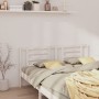 Bettkopfteil aus massivem weißem Kiefernholz, 206 x 4 x 100 cm von vidaXL, Kopf- und Fußteile - Ref: Foro24-818841, Preis: 38...