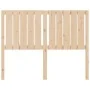 Bettkopfteil aus massivem Kiefernholz, 125,5 x 4 x 100 cm von vidaXL, Kopf- und Fußteile - Ref: Foro24-818860, Preis: 41,71 €...