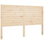 Bettkopfteil aus massivem Kiefernholz, 146 x 4 x 100 cm von vidaXL, Kopf- und Fußteile - Ref: Foro24-819020, Preis: 83,41 €, ...