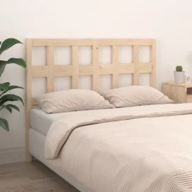 Bettkopfteil aus massivem Kiefernholz, 205,5 x 4 x 100 cm von vidaXL, Kopf- und Fußteile - Ref: Foro24-818940, Preis: 41,58 €...