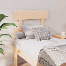 Bettkopfteil aus massivem Kiefernholz, 93,5 x 3 x 81 cm von vidaXL, Kopf- und Fußteile - Ref: Foro24-819050, Preis: 26,83 €, ...