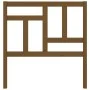 Solid pine wood bed headboard honey brown 80.5x4x100 cm by vidaXL, Headboards and footboards - Ref: Foro24-818948, Price: 31,...