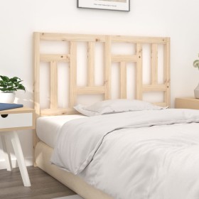 Cabecero de cama madera maciza de pino 185,5x4x100 cm