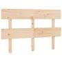 Solid pine wood bed headboard 184.5x3x81 cm by vidaXL, Headboards and footboards - Ref: Foro24-819085, Price: 42,10 €, Discou...