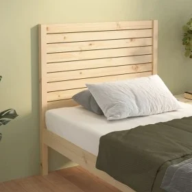 Bettkopfteil aus massivem Kiefernholz, 96 x 4 x 100 cm von vidaXL, Kopf- und Fußteile - Ref: Foro24-819000, Preis: 49,94 €, R...