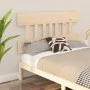 Cabecero de cama madera maciza de pino 138,5x3x81 cm de vidaXL, Cabeceros y pies de cama - Ref: Foro24-819115, Precio: 45,76 ...
