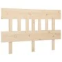 Cabecero de cama madera maciza de pino 138,5x3x81 cm de vidaXL, Cabeceros y pies de cama - Ref: Foro24-819115, Precio: 45,76 ...