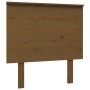 Bettkopfteil aus massivem Kiefernholz in Honigbraun, 79 x 6 x 82,5 cm von vidaXL, Kopf- und Fußteile - Ref: Foro24-819148, Pr...