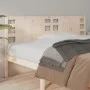 Solid pine wood bed headboard 126x4x100 cm by vidaXL, Headboards and footboards - Ref: Foro24-818760, Price: 40,10 €, Discoun...