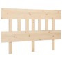 Bettkopfteil aus massivem Kiefernholz, 163,5 x 3 x 81 cm von vidaXL, Kopf- und Fußteile - Ref: Foro24-819130, Preis: 41,47 €,...