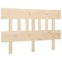Bettkopfteil aus massivem Kiefernholz, 163,5 x 3 x 81 cm von vidaXL, Kopf- und Fußteile - Ref: Foro24-819130, Preis: 40,95 €,...
