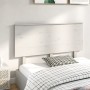 Bettkopfteil aus massivem weißem Kiefernholz, 144 x 6 x 82,5 cm von vidaXL, Kopf- und Fußteile - Ref: Foro24-819171, Preis: 6...