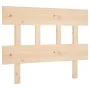 Cabecero de cama madera maciza de pino 93,5x3x81 cm de vidaXL, Cabeceros y pies de cama - Ref: Foro24-819100, Precio: 28,05 €...