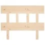 Solid pine wood bed headboard 93.5x3x81 cm by vidaXL, Headboards and footboards - Ref: Foro24-819100, Price: 28,05 €, Discoun...