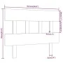 Solid pine wood bed headboard 93.5x3x81 cm by vidaXL, Headboards and footboards - Ref: Foro24-819100, Price: 28,05 €, Discoun...
