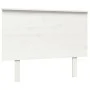 Solid white pine wood bed headboard 104x6x82.5 cm by vidaXL, Headboards and footboards - Ref: Foro24-819156, Price: 49,23 €, ...