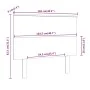 Bettkopfteil aus massivem weißem Kiefernholz, 104 x 6 x 82,5 cm von vidaXL, Kopf- und Fußteile - Ref: Foro24-819156, Preis: 4...