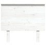 Bettkopfteil aus massivem weißem Kiefernholz, 94 x 6 x 82,5 cm von vidaXL, Kopf- und Fußteile - Ref: Foro24-819151, Preis: 41...