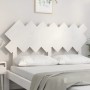 Cabecero de cama madera maciza de pino blanco 141x3x80,5 cm de vidaXL, Cabeceros y pies de cama - Ref: Foro24-819221, Precio:...