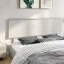 Solid white pine wood bed headboard 204x6x82.5 cm by vidaXL, Headboards and footboards - Ref: Foro24-819191, Price: 68,11 €, ...