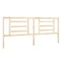 Bettkopfteil aus massivem Kiefernholz, 206 x 4 x 100 cm von vidaXL, Kopf- und Fußteile - Ref: Foro24-818840, Preis: 46,59 €, ...